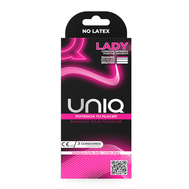 Condon Femenino Lady Uniq Sin Latex