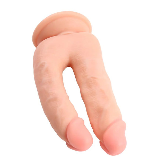 Dildo Doble Penetracion Bromeo Con Ventosa