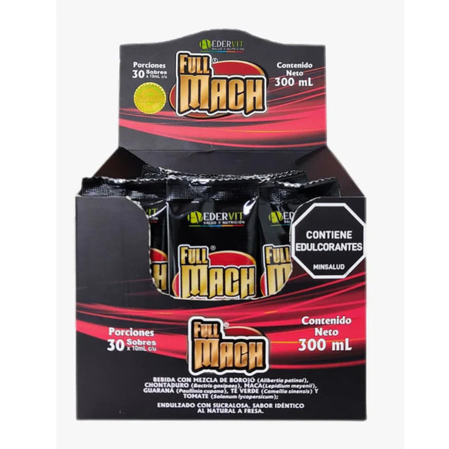 Full Mach Sabor a Fresa 15mL Sachet