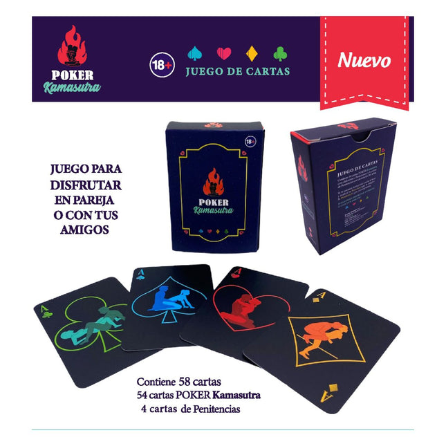 Juego Poker Kamasutra Hetero