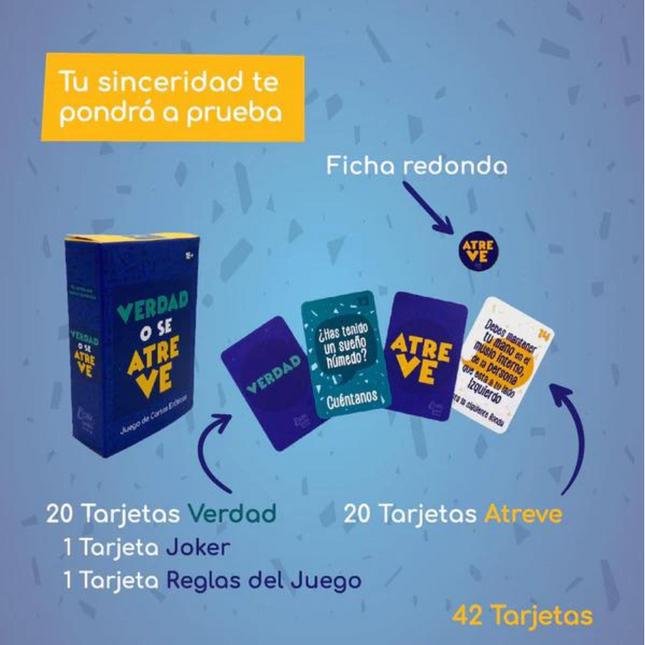 Juego de Cartas ¿Verdad o se atreve?