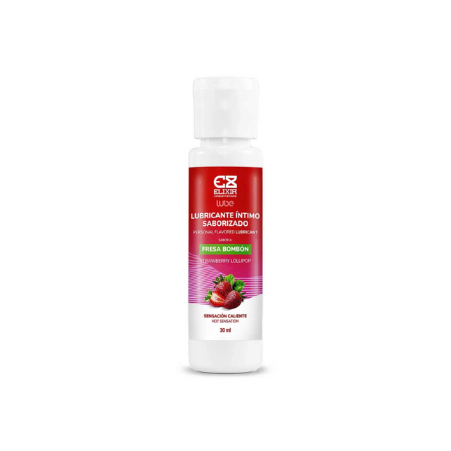 Lubricante Caliente Fresa Bombon Elixir 30mL