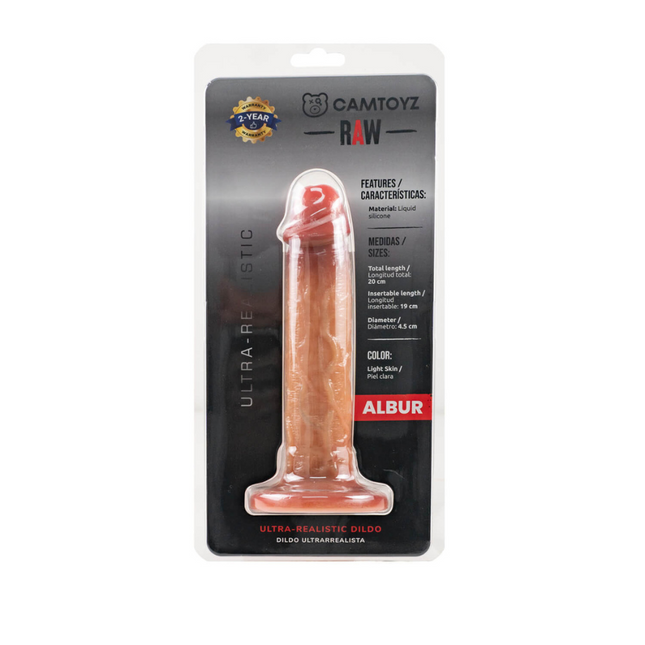 Dildo Realista Ultra Albur Sin Testículos