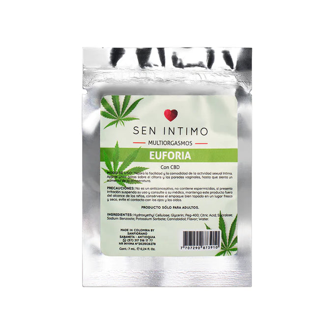 Multiorgasmo Euforia x 7mL Sen Intimo