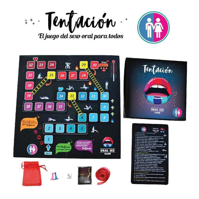 Juego Erótico Tentación - Oral Sex Games Heterosexual