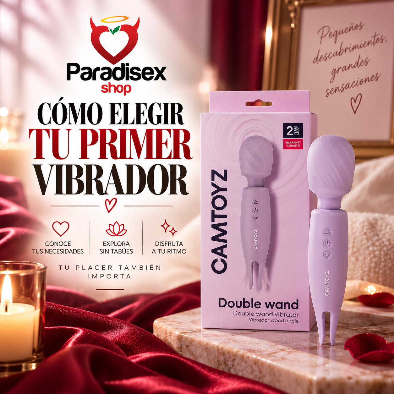 Cómo elegir tu primer vibrador: guía completa para principiantes (2026)