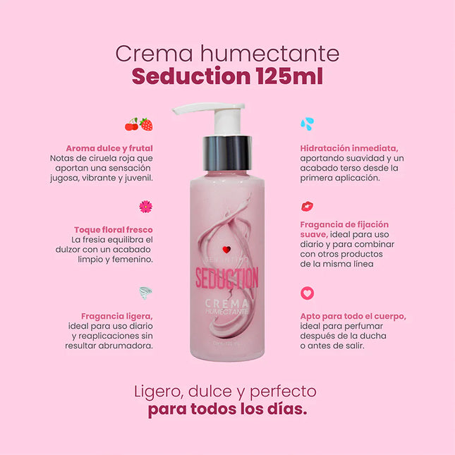 Seduction Crema Humectante con Feromonas 125 ml Sen Íntimo