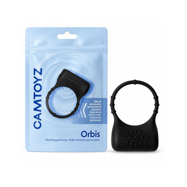 Anillo Vibrador Orbis CamToyz con Estimulación Texturizada