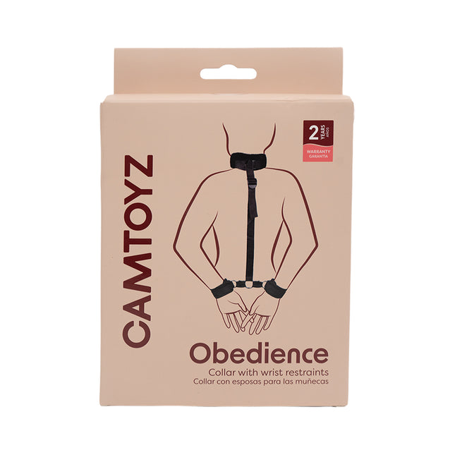 Collar con Esposas para Muñecas Obedience Camtoyz Red Play