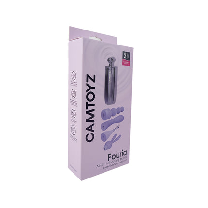 Fouria Camtoyz Bala Vibradora Recargable 4 Cabezales