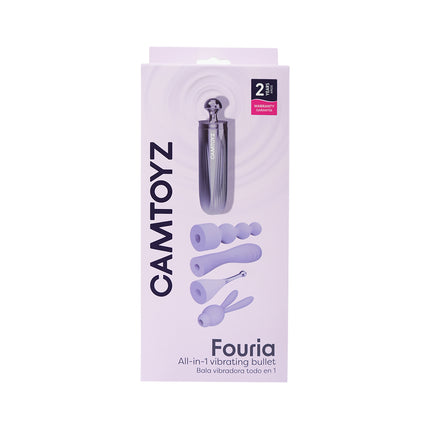 Fouria Camtoyz Bala Vibradora Recargable 4 Cabezales