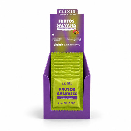 Gel Íntimo Saborizado Frutos Salvajes Elixir 5 ml | Lubricante