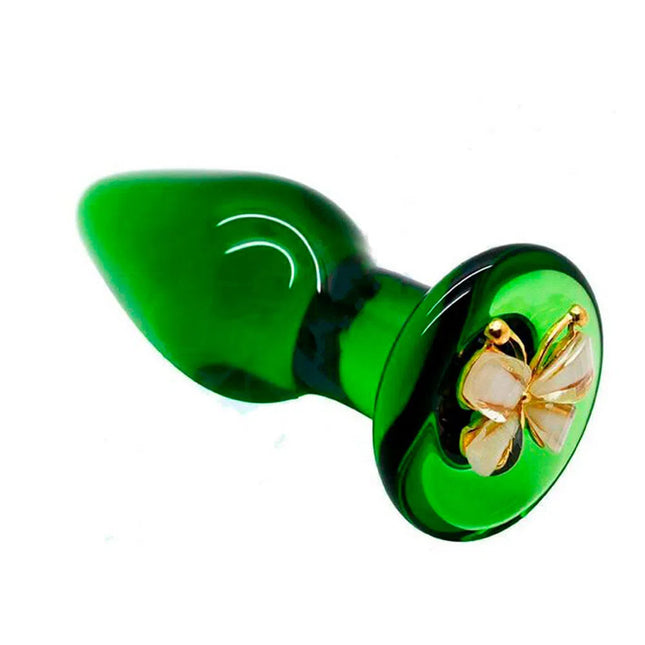 Dildo Vidrio Plug Anal Mariposa Butterfly