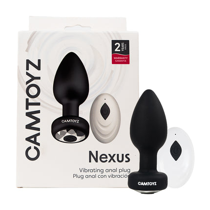 Nexus Plug Vibratorio con Control Remoto Recargable