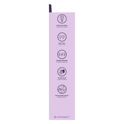 Vibrador Wand Doble Recargable Double Wand Camtoyz