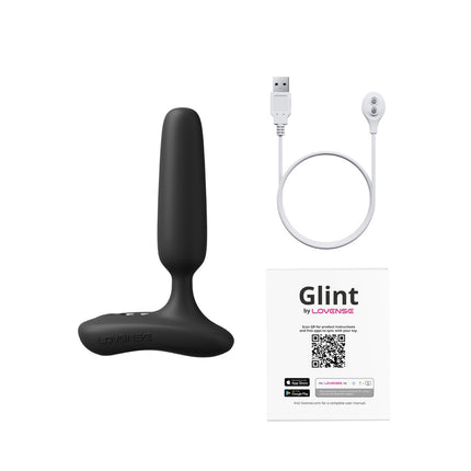 Plug Anal Vibrador Glint Lovense con Sensor Táctil Inteligente
