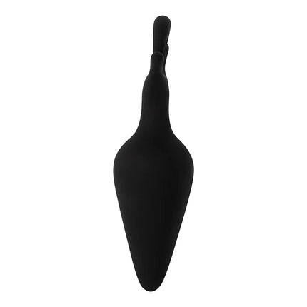 Plug Anal Rocket Silicona Talla M con Agarre Seguro
