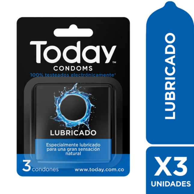 Condon Today Lubricado x3 Und