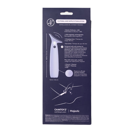 Vibrador Personal Teesy Recargable 7 Modos CamToyz