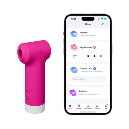 Lovense Fizz Vibrador Clitoriano Recargable con App IPX7