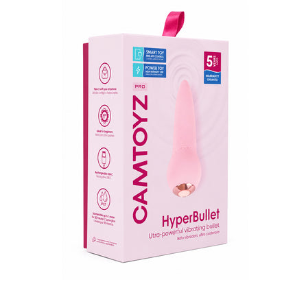 HyperBullet Pro Bala Vibradora con Control por App y Vibración de Alta Intensidad