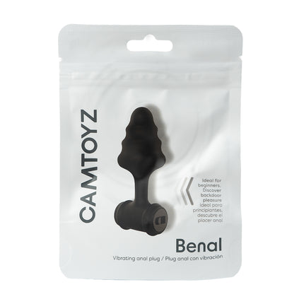 Plug Vibrador Benal CamToyz de Silicona Suave
