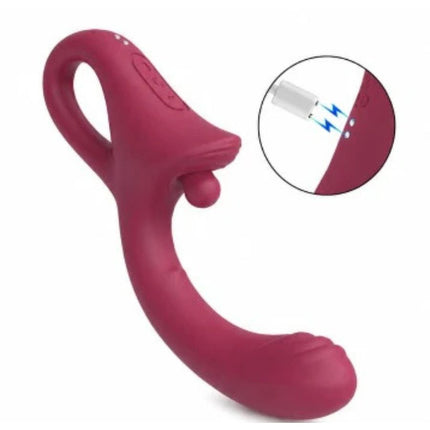 Vibrador Couples con Calor y 12 Modos Recargable
