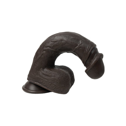 Dildo Ultrarealista Renato 19 cm Negro Silicona