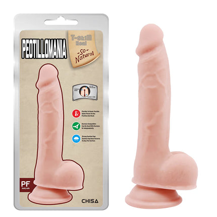 Dildo Peotillomania Flesh con Ventosa Textura Realista gcj2541