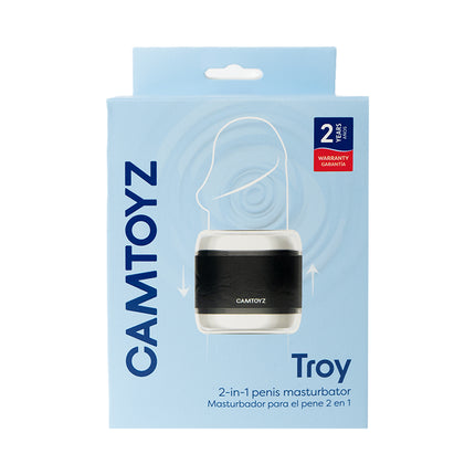 Troy Masturbador Masculino 2 en 1 Texturizado Camtoyz
