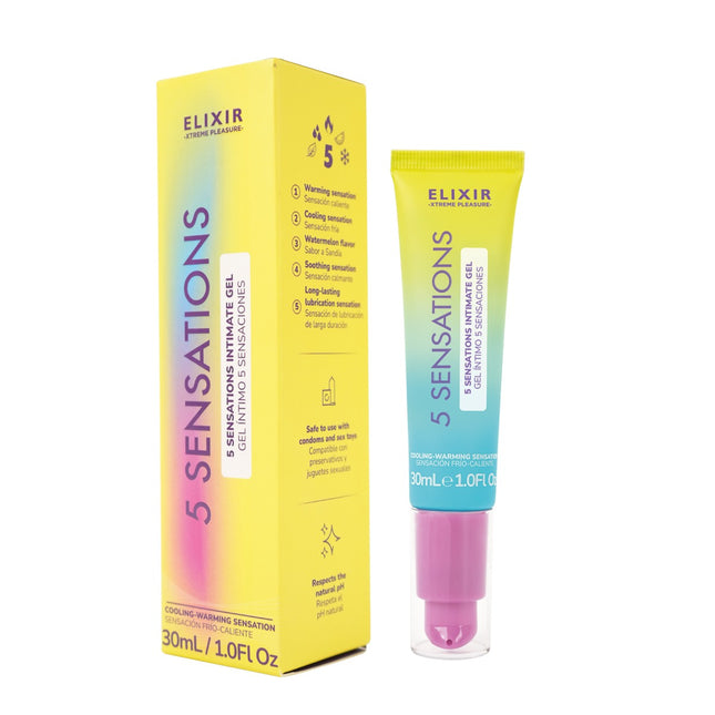 Lubricante 5 Sensaciones Elixir 30ML