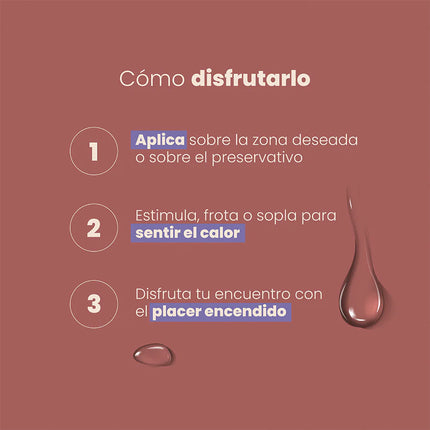 Lubricante Íntimo Cappuccino Sensación Caliente 30 ml