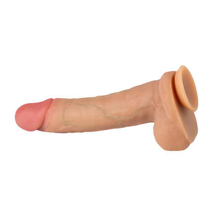 Dildo Realista Gonzalo 10" Silicona con Ventosa Flexible