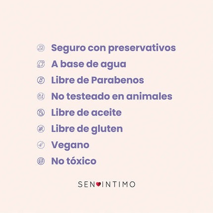 Lubricante Íntimo Cappuccino Sensación Caliente 30 ml