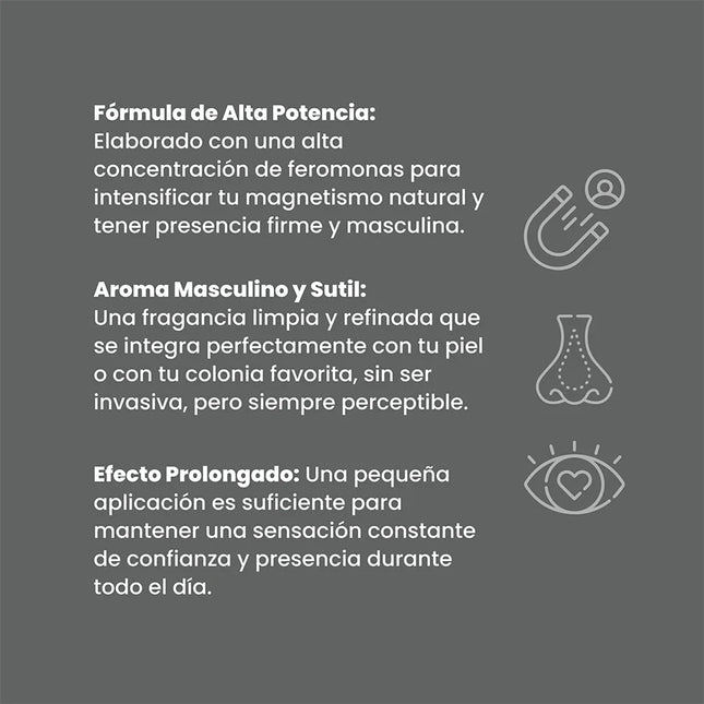 Pheromone Infused Parfum Titanium x 10 Ml Sen Intimo