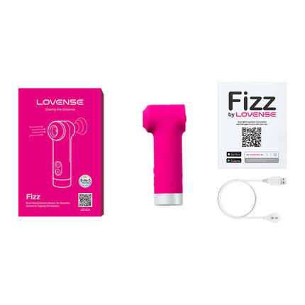 Lovense Fizz Vibrador Clitoriano Recargable con App IPX7