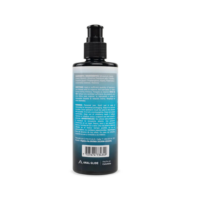 Lubricante Anal Glide 250ML