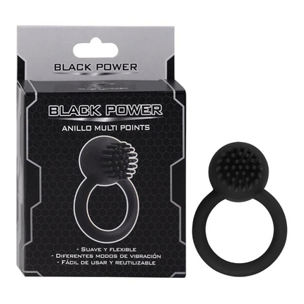 Anillo Vibrador Multi Points Recargable 7 Modos USB