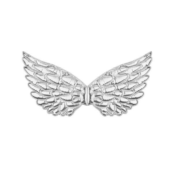 Alas De Angel Plateadas