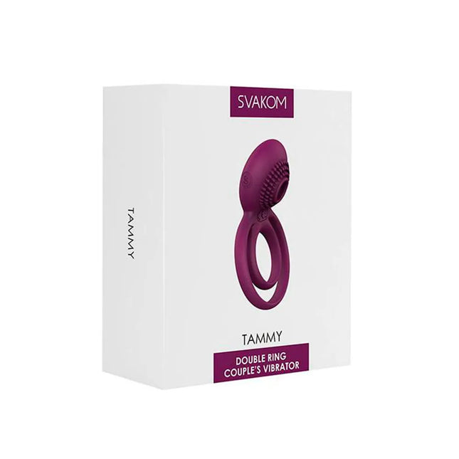 Anillo Vibrador para el pene Tammy Svakom Morado