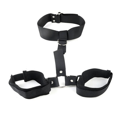 Collar Con Esposas Para Cuello y Manos Wrist Tied UP