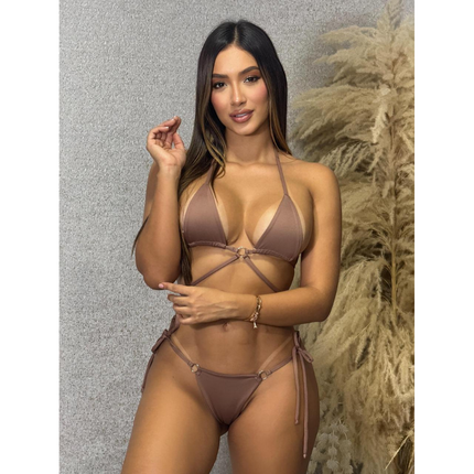 Bikini De Amarrar Con Argolla 3054