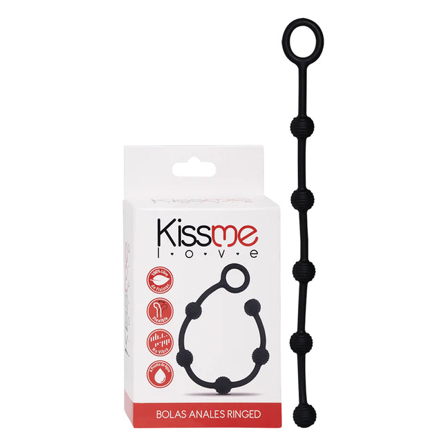 Bolas Anal Beads Ringed Talla S