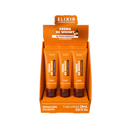 Gel Íntimo Saborizado Crema De Whisky 15 ml | Lubricante
