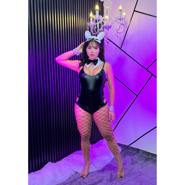 Disfraz Coneja Playboy Con Máscara