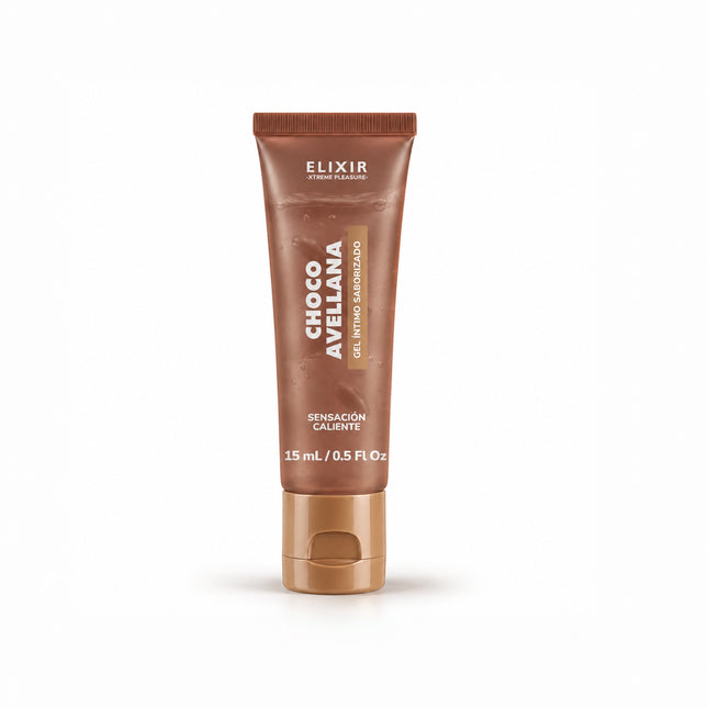 Gel Íntimo Saborizado Choco Avellana Elixir 15 ml | Lubricante