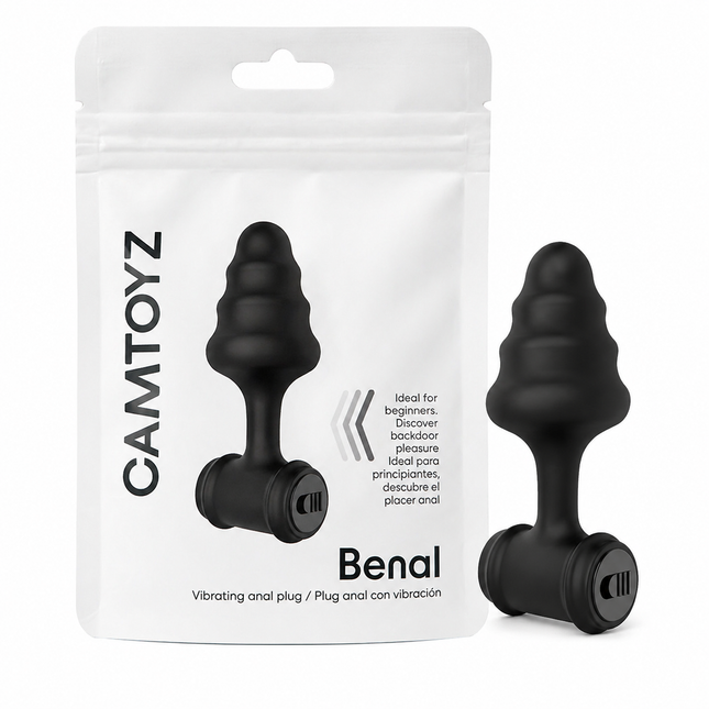 Plug Vibrador Benal CamToyz de Silicona Suave