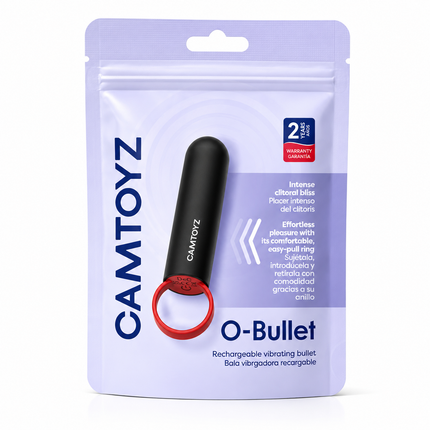 Bala Vibradora Recargable O-Bullet CamToyz