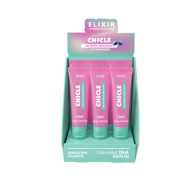 Gel Íntimo Saborizado Chicle Elixir 15 ml | Lubricante