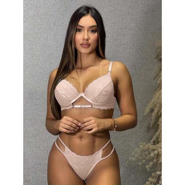 Conjunto Dos Piezas Beige G-01